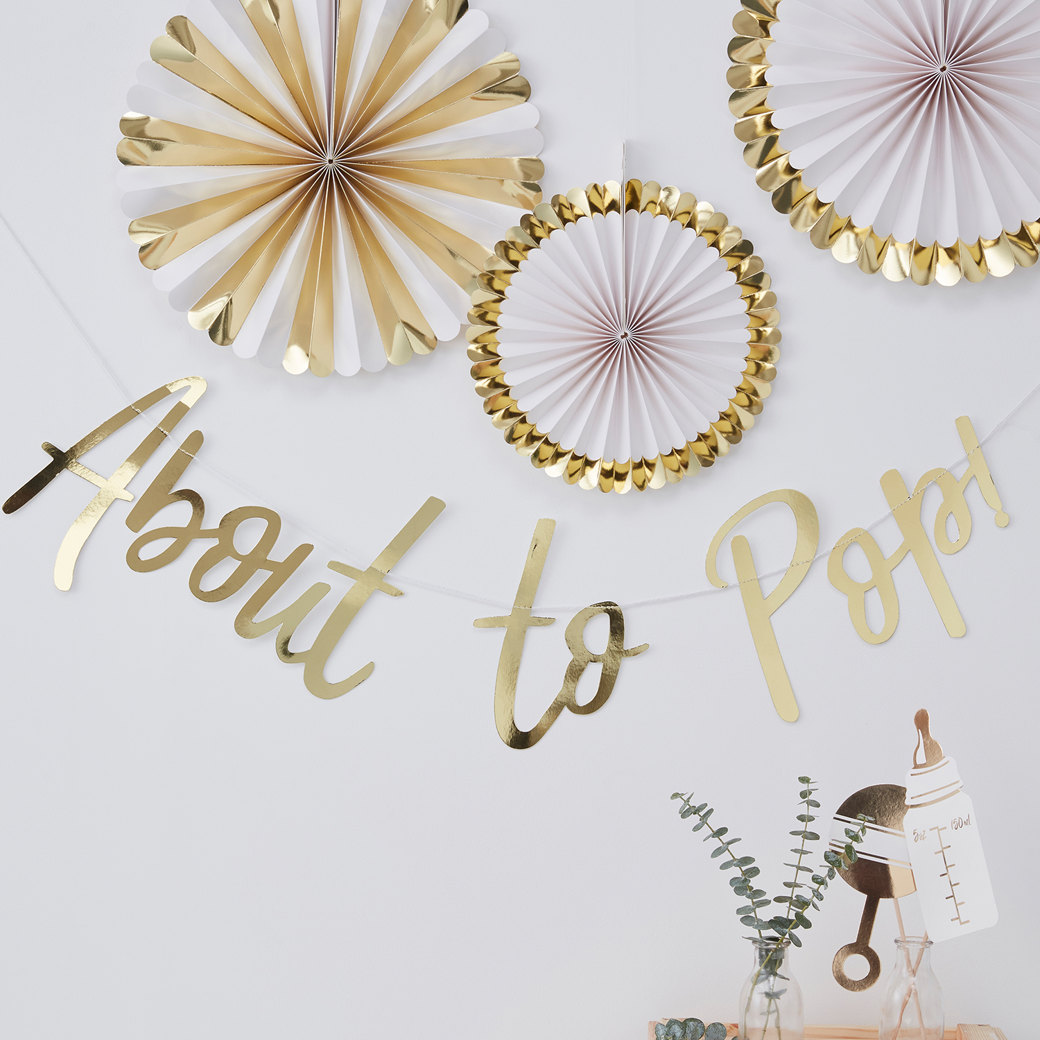 Girlande About to Pop "Oh Baby" 1,5 m