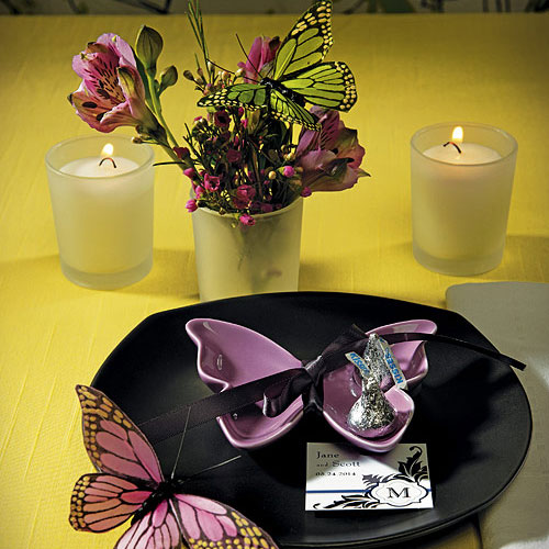 Schmetterlinge "Pastel" 10 x 5 cm grün12 Stück