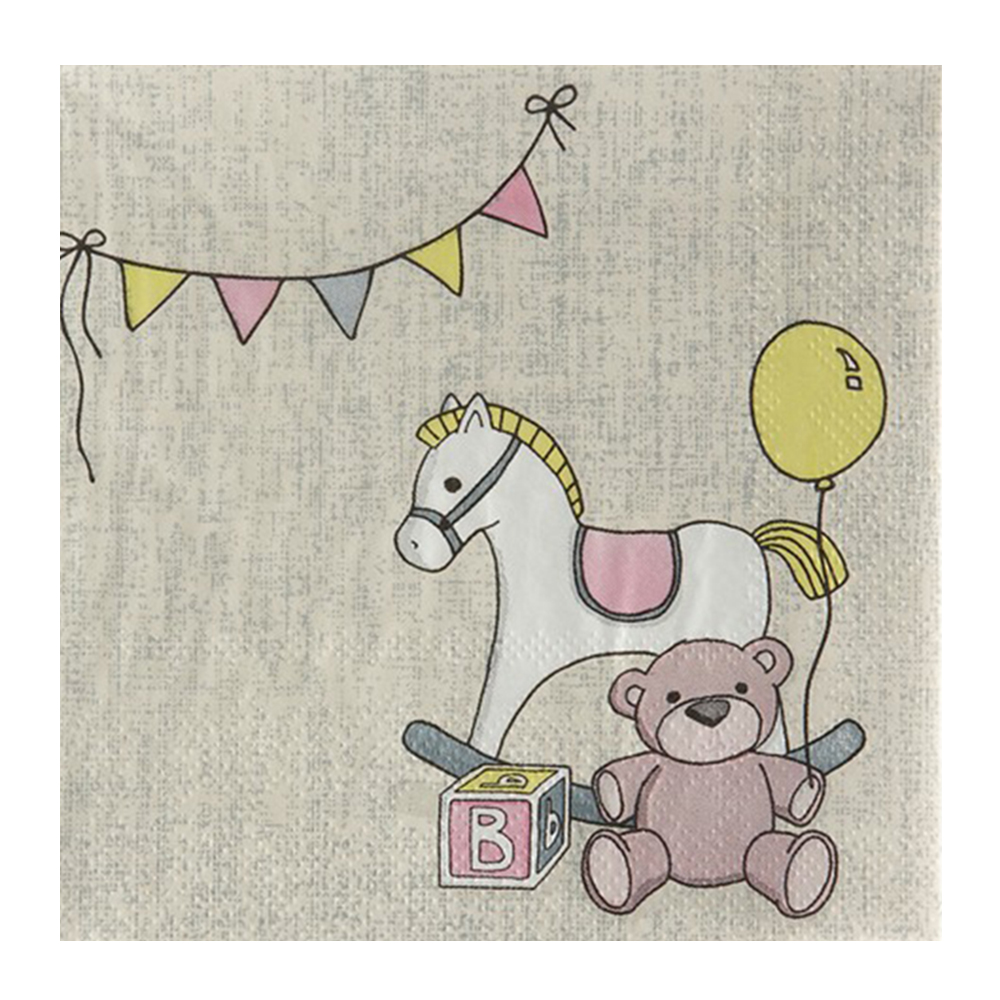 Servietten "Rock A Bye Baby" (20 Stück)