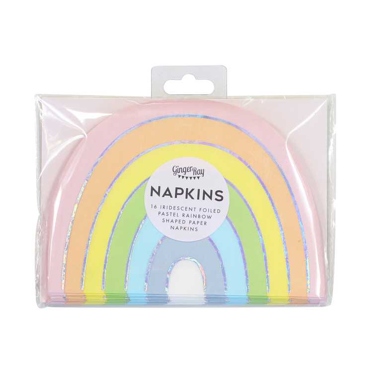Servietten Regenbogen (16 Stück)