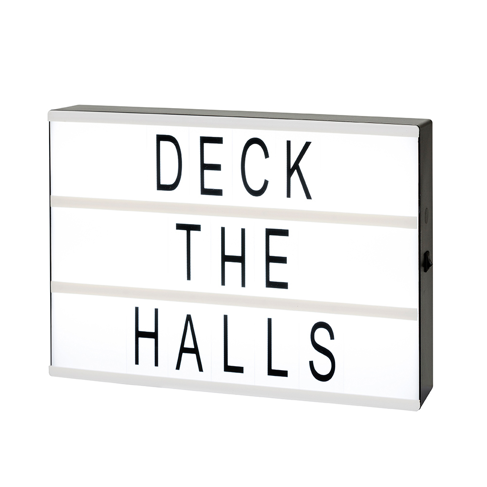 LED Leuchtkasten "Kreative Licht Box" 73 Kästchen ABVERKAUF