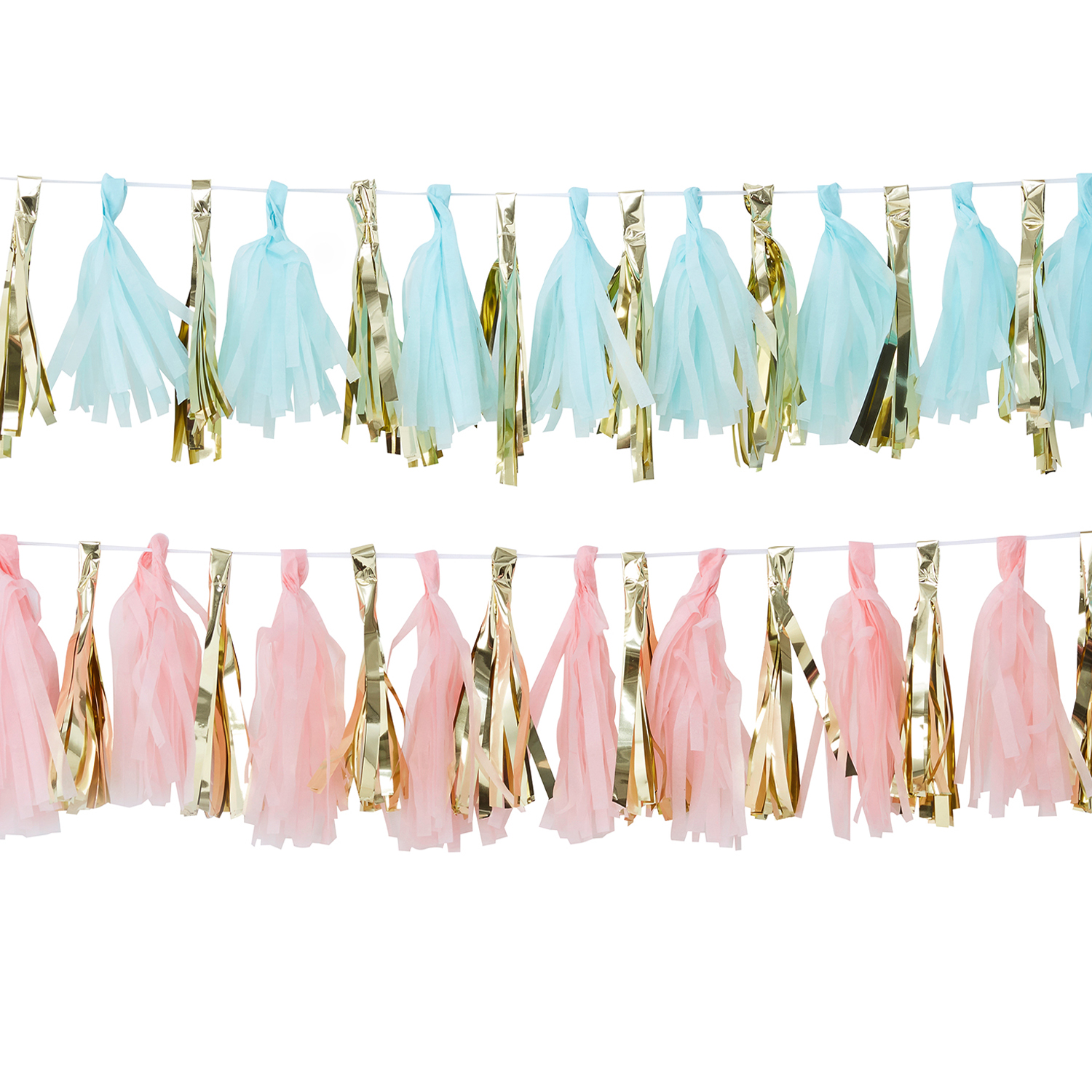 Girlande Tassel Rosa "Oh Baby" 2 m