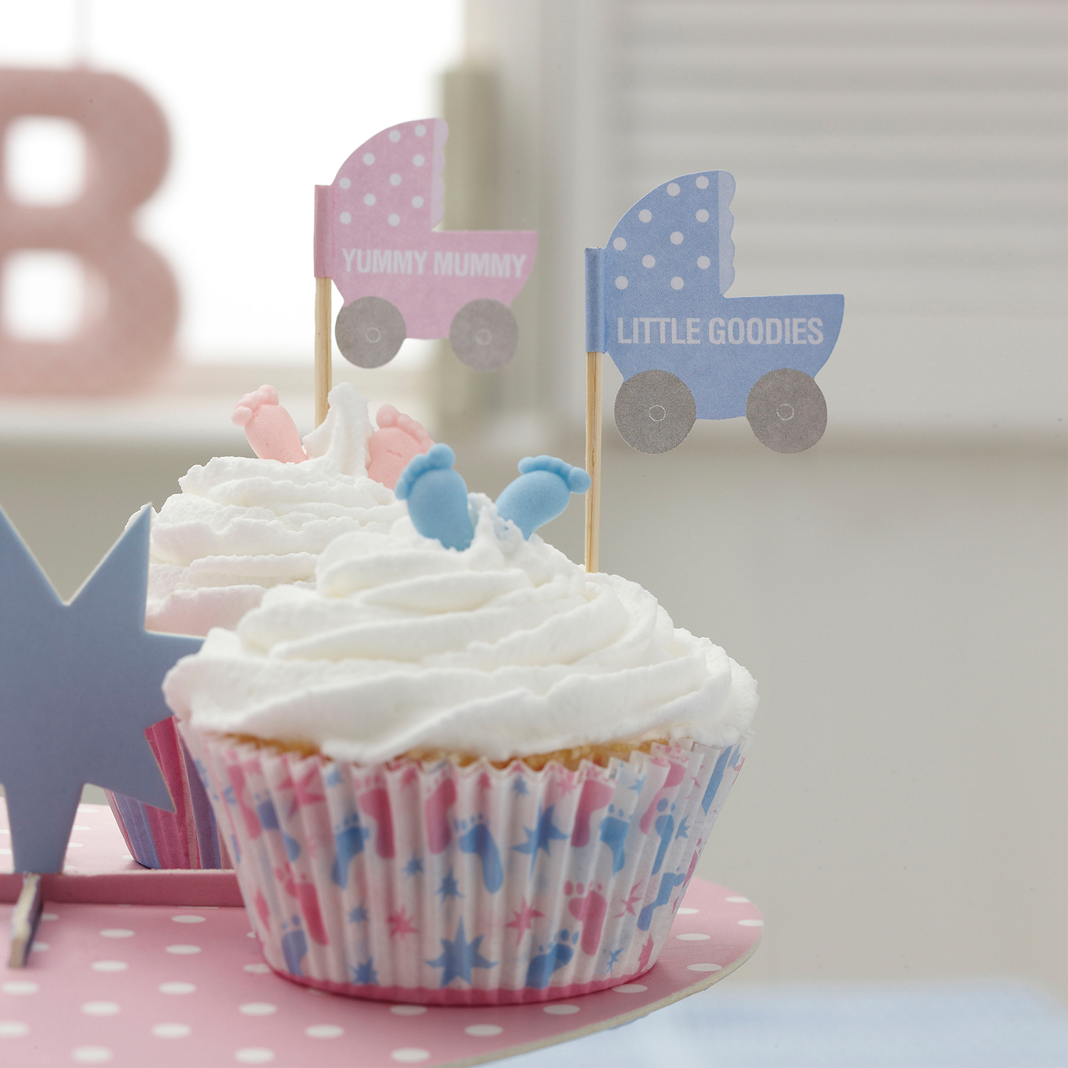 Canapé Picks "Tiny Feet" (20 Stück) ABVERKAUF