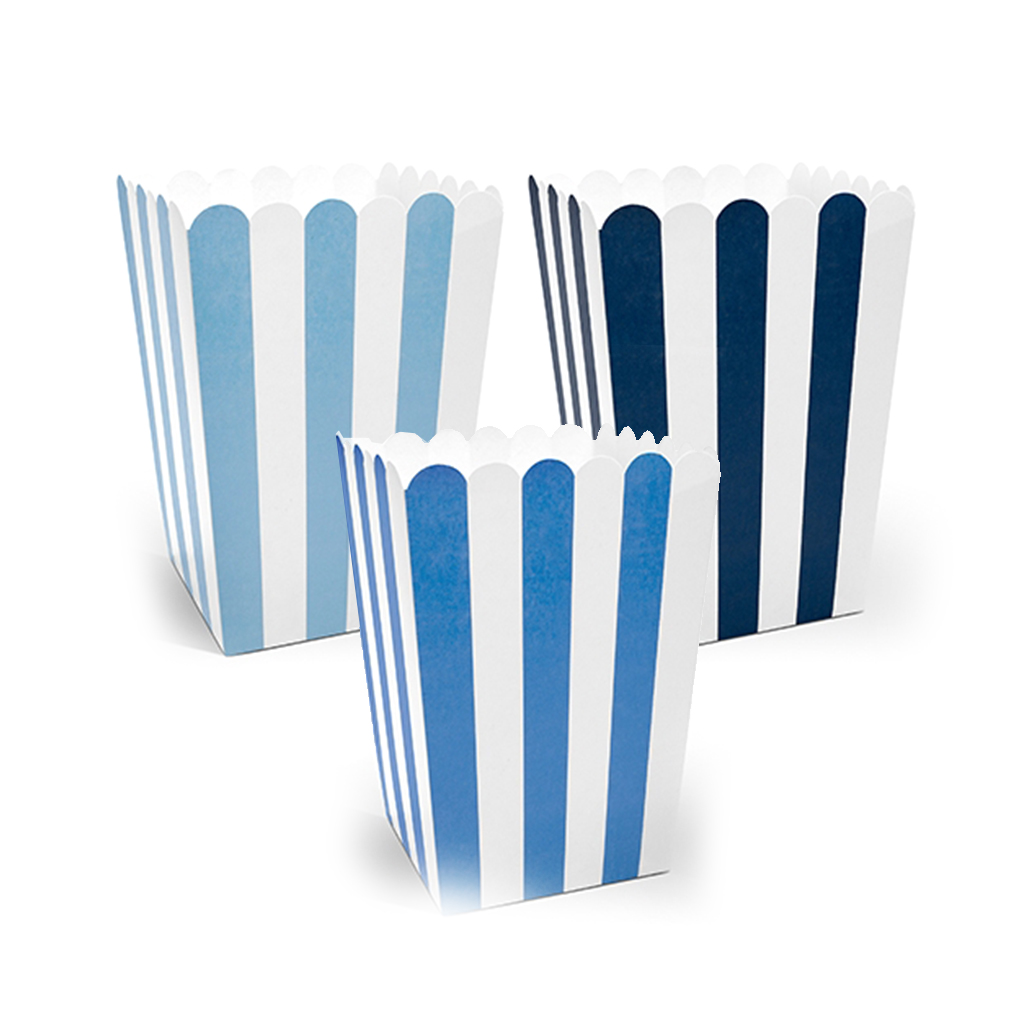 Partygeschirr "Little Plane" Becher für Poppcorn (6 Stück)