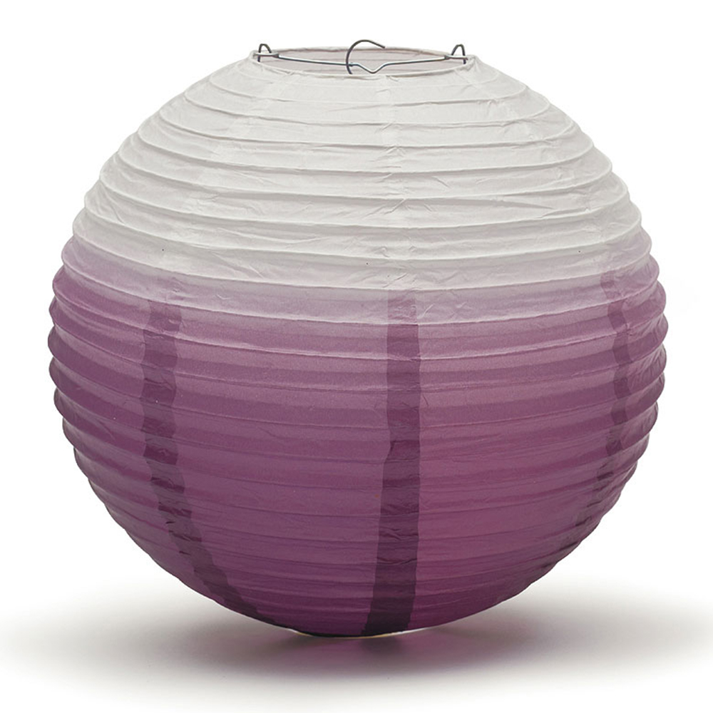 Laterne Two Color 30,5 cm (2 Stück) fuchsia ABVERKAUF