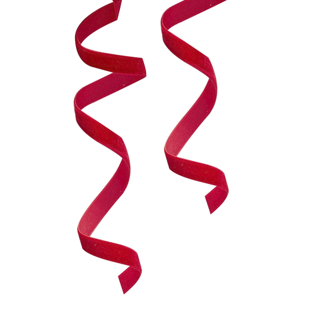 Geschenkband "Red & Gold" 10 m ABVERKAUF