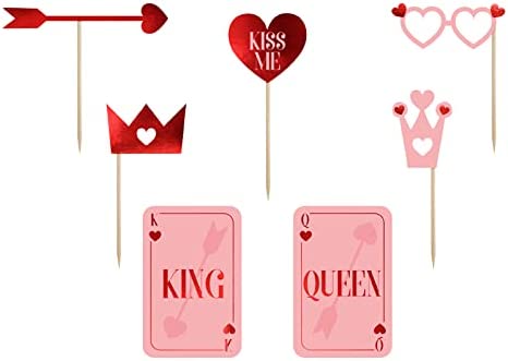 Photo Booth Set Valentines 7 Stk.