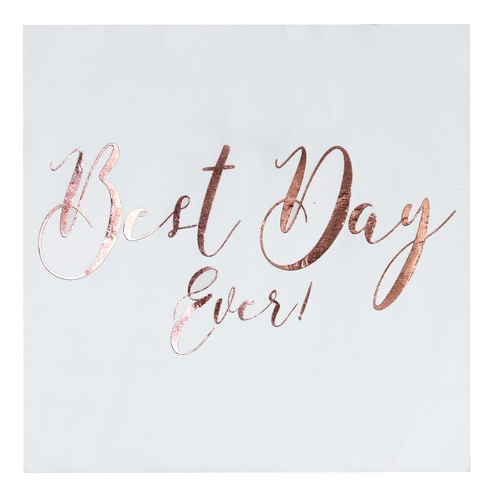 Servietten Best Day Ever "Beautiful Botanics" (20 Stück)