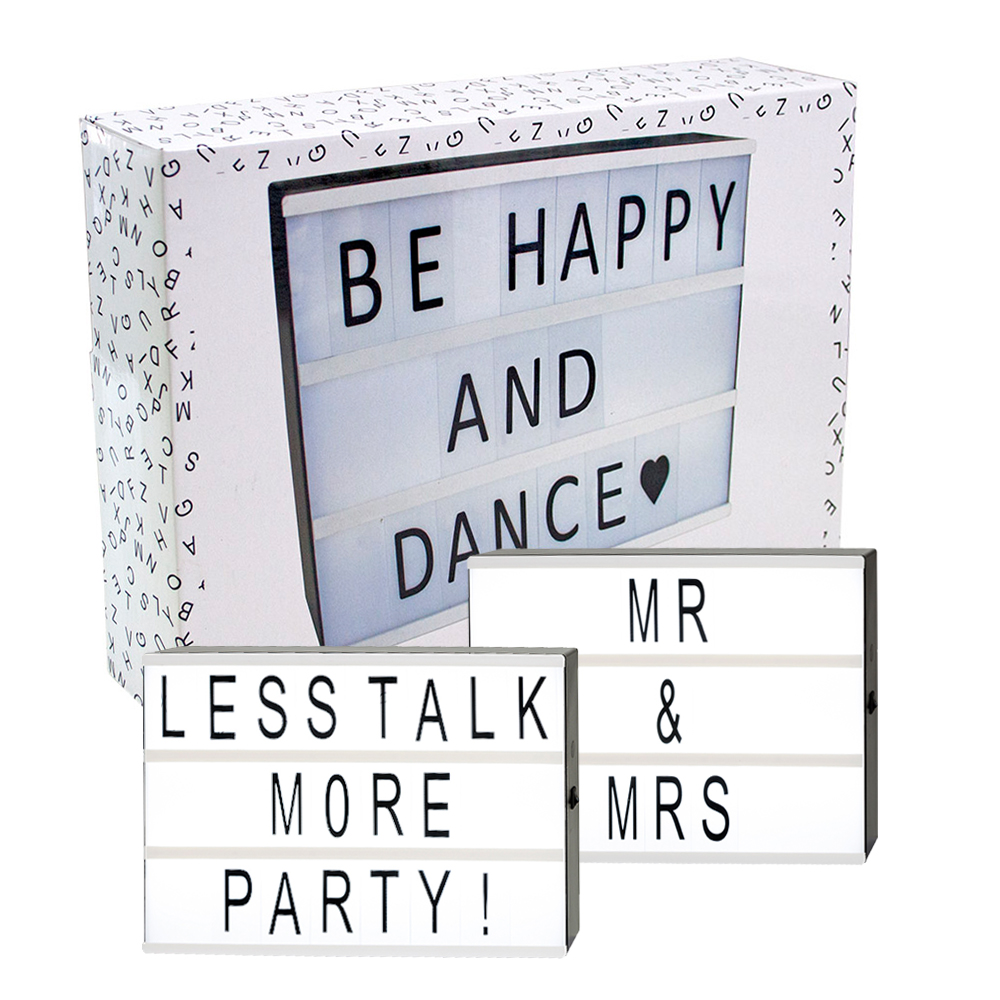 LED Leuchtkasten "Kreative Licht Box" 73 Kästchen ABVERKAUF