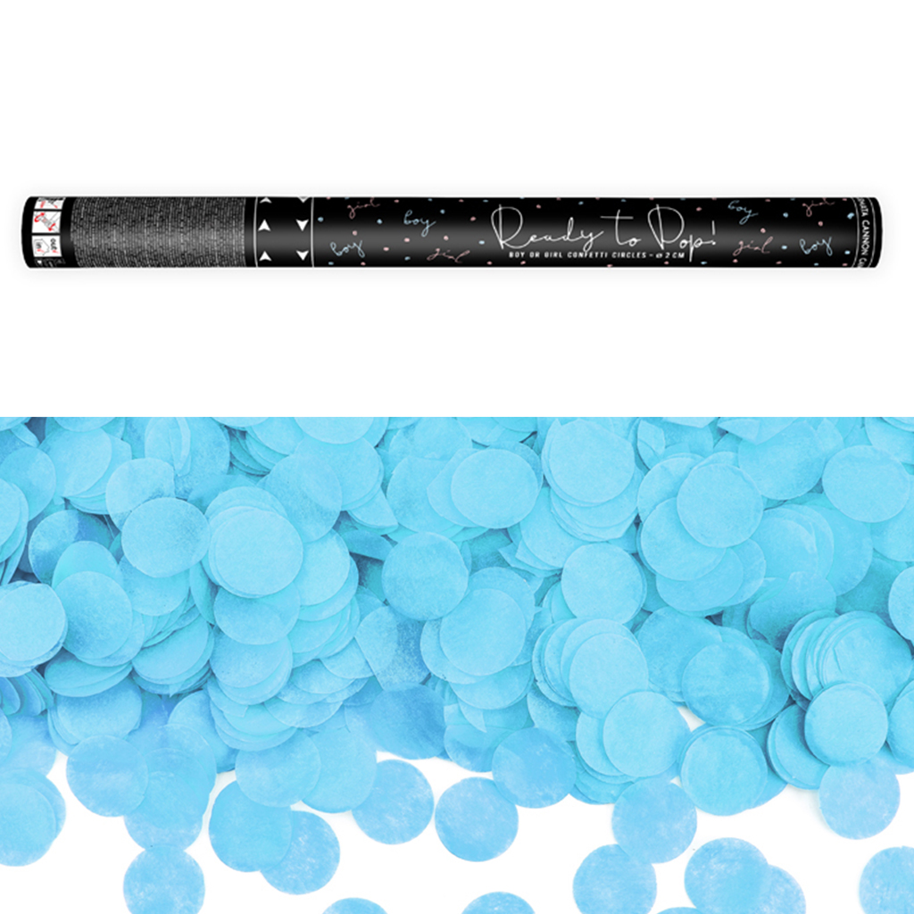 Konfetti Kanone Junge "Ready to Pop" 60 cm