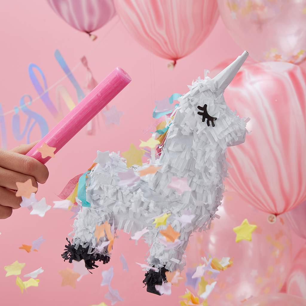 Mini Pinata "Make a wish Unicorn"