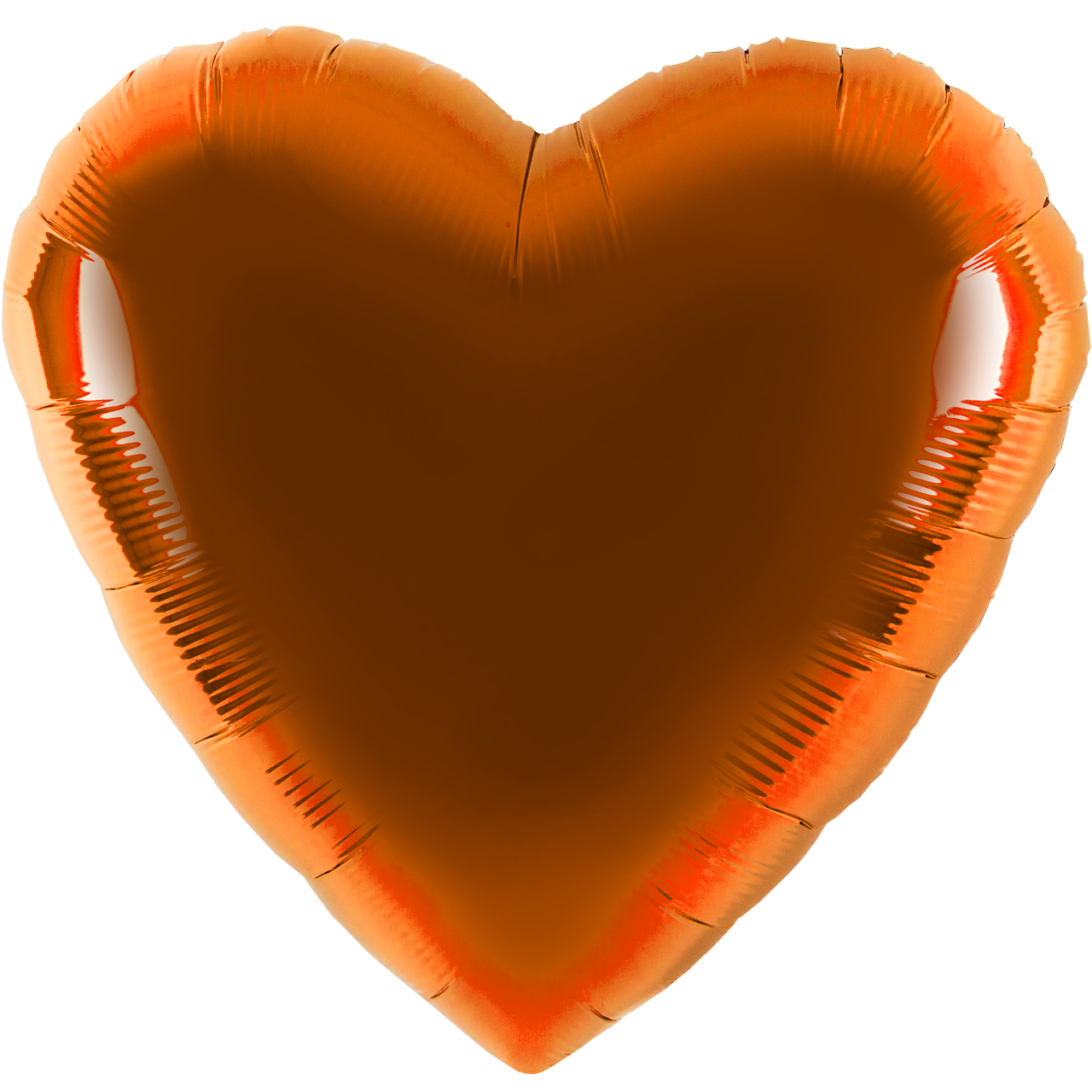 Folienballon Herz "Colour" Ø 45cm gelb