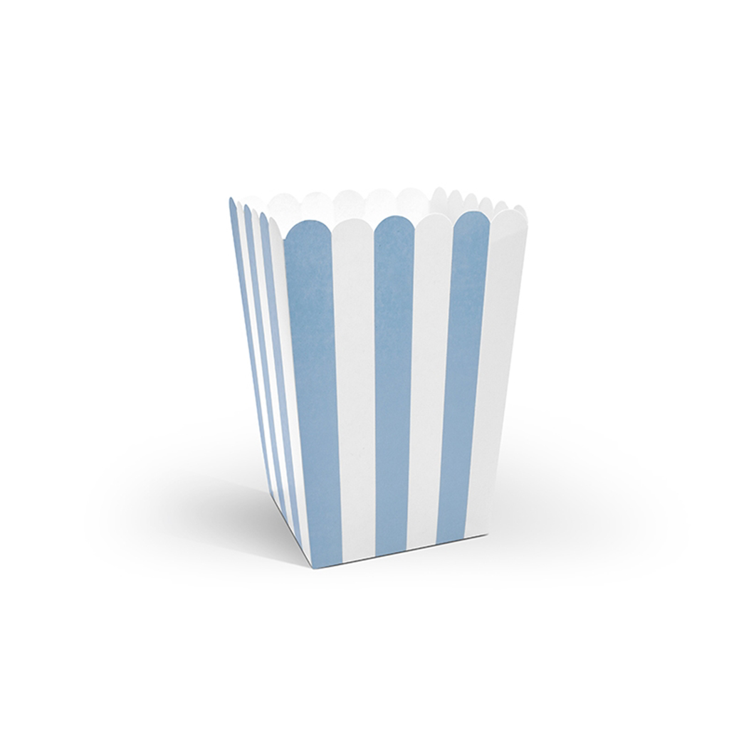 Partygeschirr "Little Plane" Becher für Poppcorn (6 Stück)