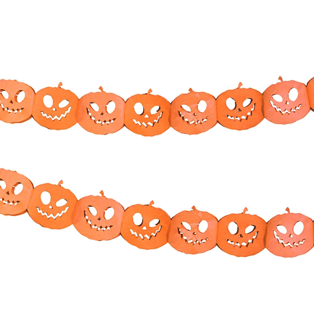 Girlande Halloween "Kürbisse" 3 m ABVERKAUF