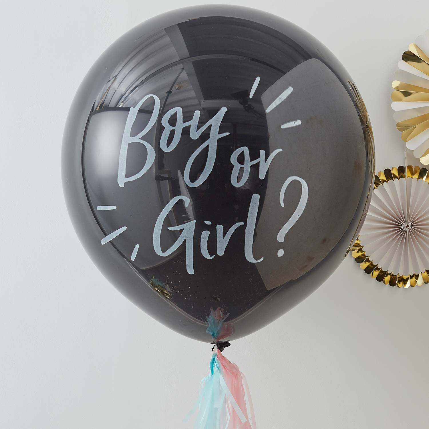 Ballon XXL Boy or Girl? "Oh Baby"