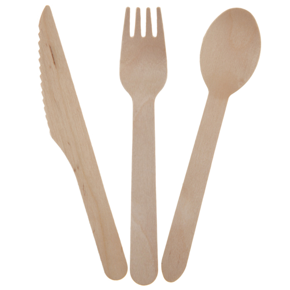 Partygeschirr "Nature" Partybesteck Messer