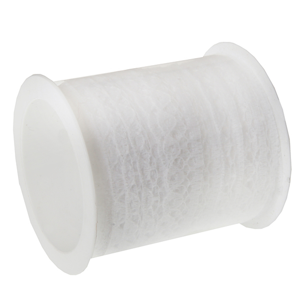 Dekoband "Spitze weiß" 10 mm x 5 m