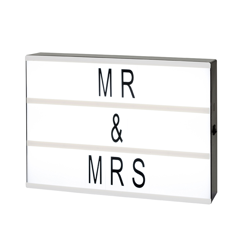 LED Leuchtkasten "Kreative Licht Box" 73 Kästchen ABVERKAUF