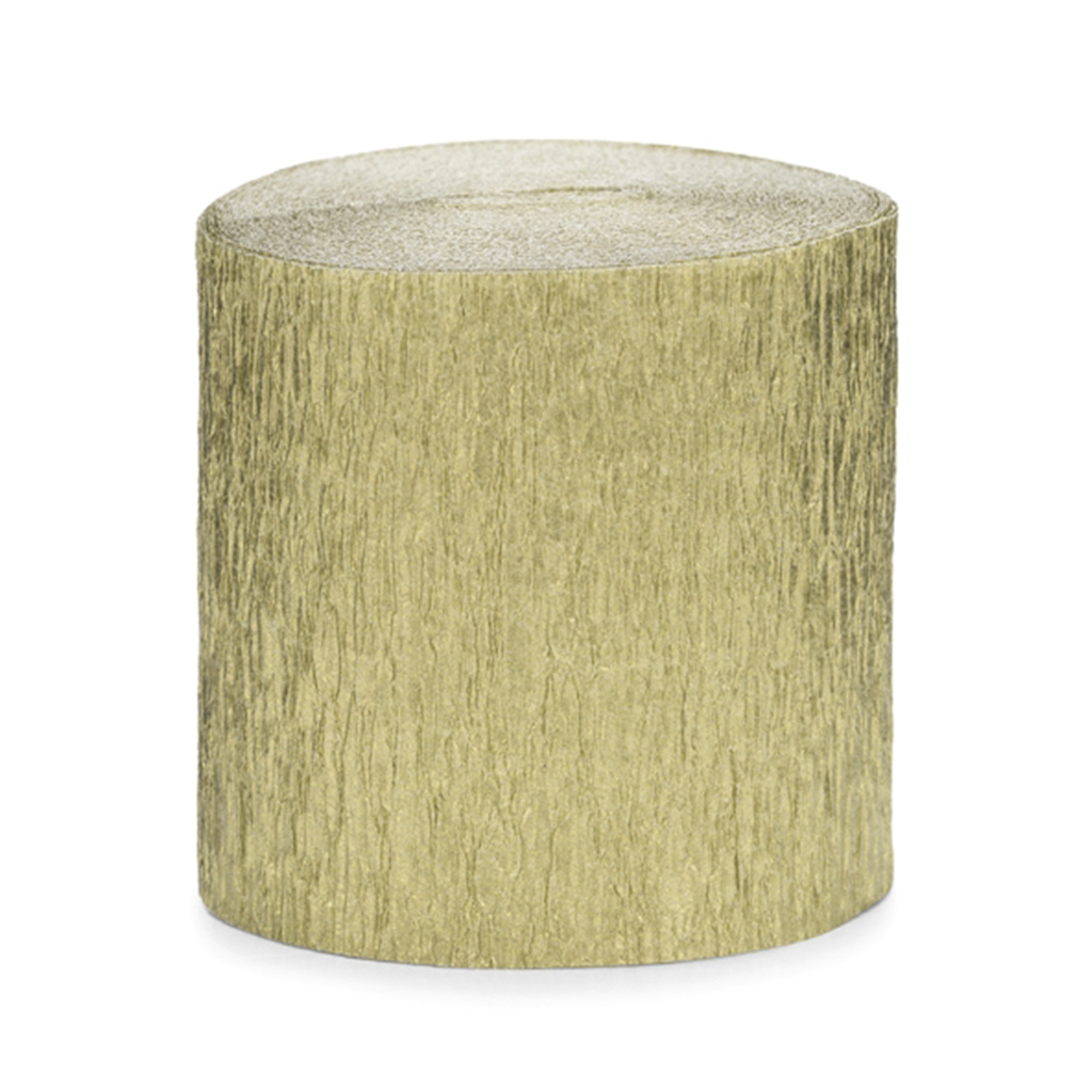 Kreppband 5 cm x 10 m 4 Stück Ivory