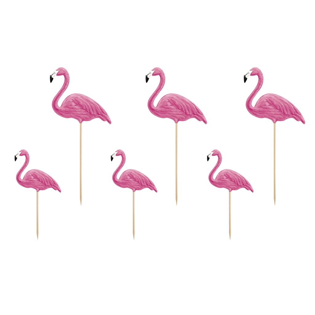 Picks "Flamingos" (6 Stück)