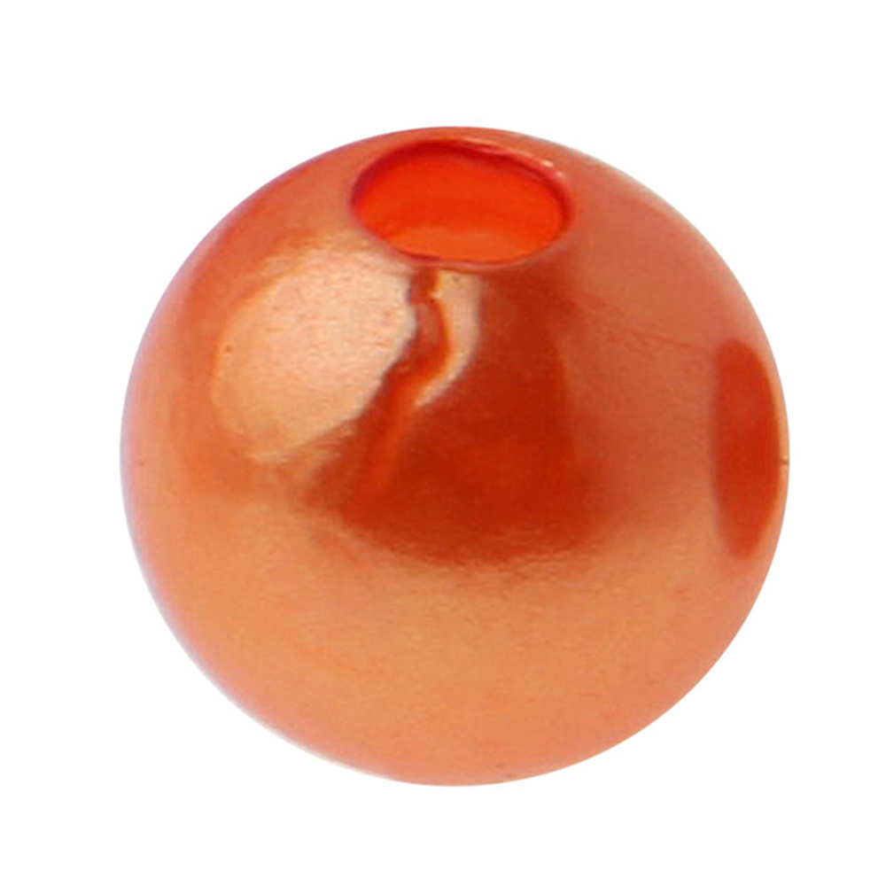 Perlen "Wachsperlen" 8 mm (50 Stück) grau