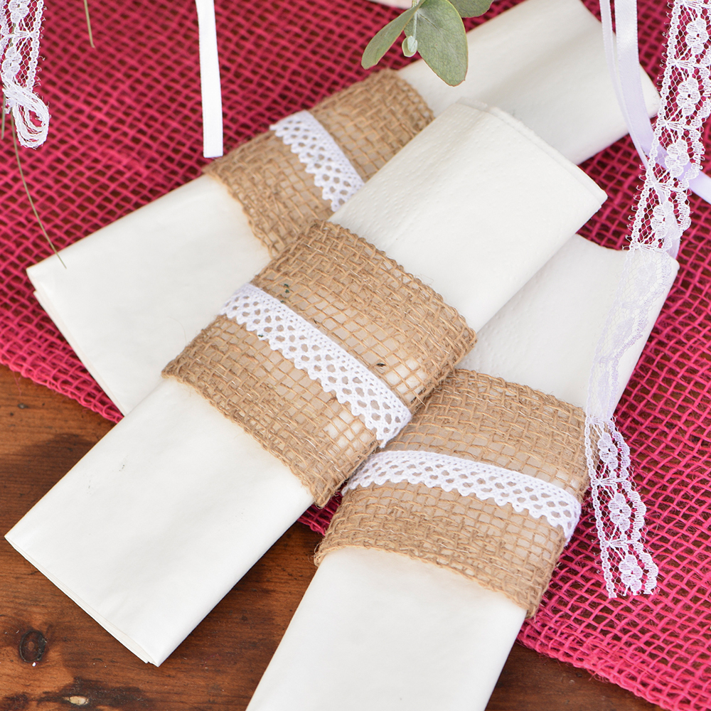 Spitzenband "Selbstklebend" 15 mm x 3 m ivory