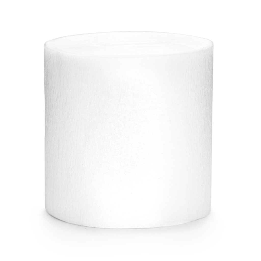 Kreppband 5 cm x 10 m 4 Stück Ivory