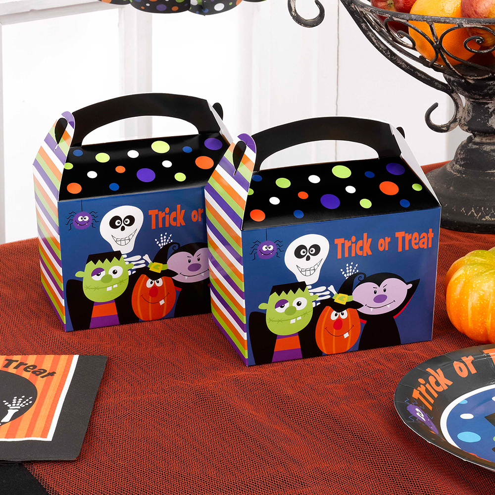 Lunch Box "Treat Halloween" (8 Stück) ABVERKAUF