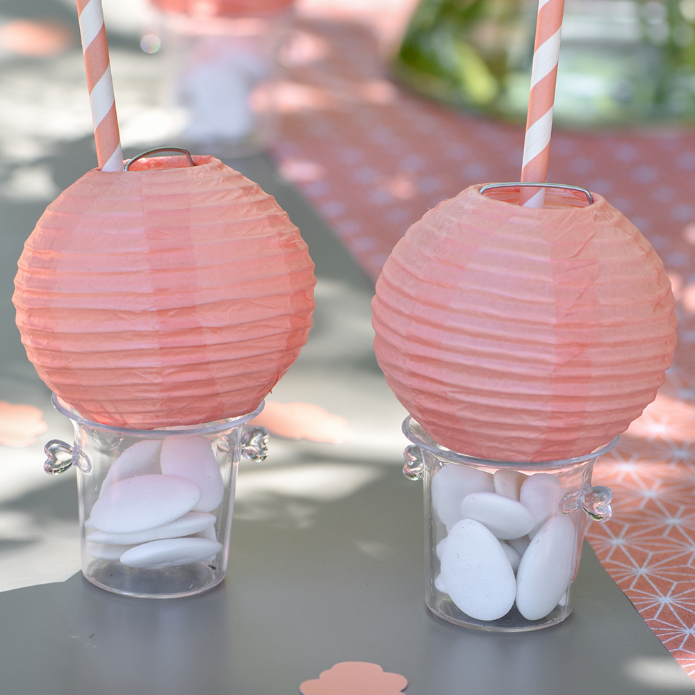 Laternen Colour Ø 10 cm (2 Stück) taupe