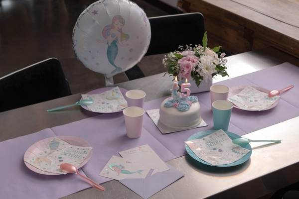 Santex Tischläufer abreißbar 40 cm x 4,80 m, Flieder