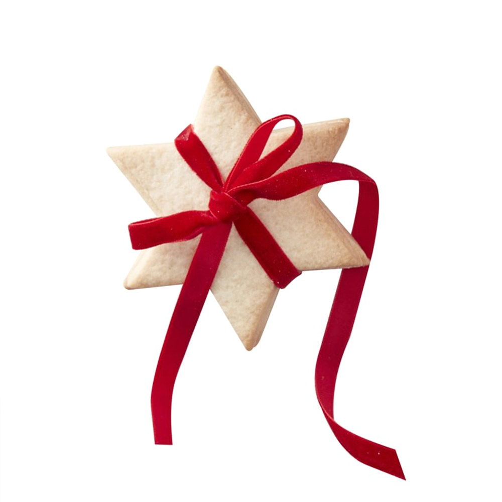 Geschenkband "Red & Gold" 10 m ABVERKAUF