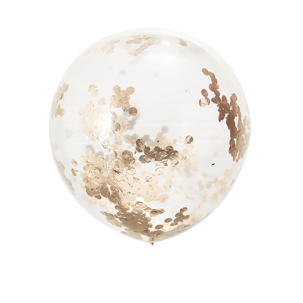 Luftballons Konfetti XXL "Beautiful Botanics" (3 Stück)