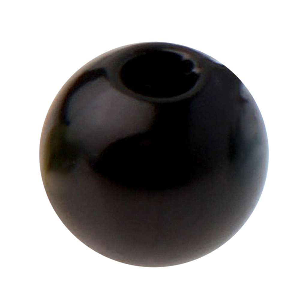 Perlen "Wachsperlen" 8 mm (50 Stück) grau