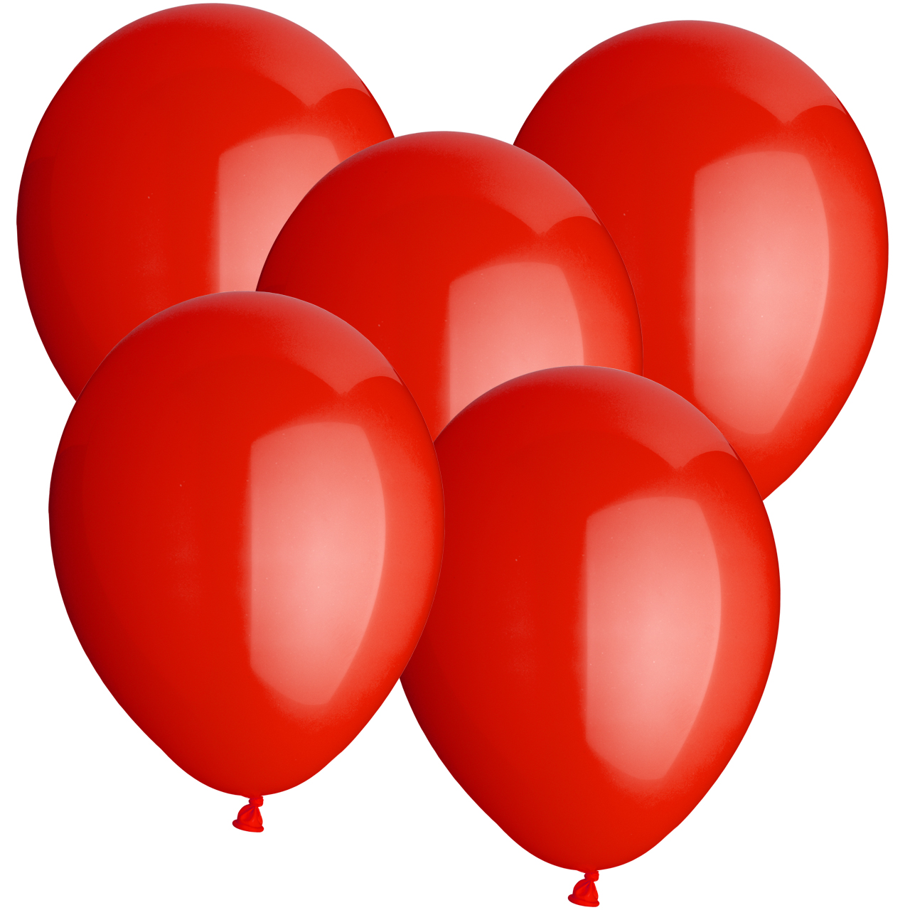 Latexballons Ø 30 cm "Standard" (50 Stück) rot SALE