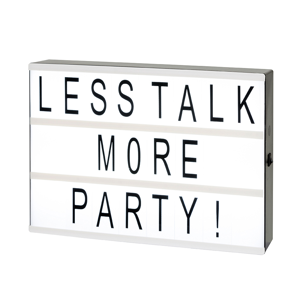 LED Leuchtkasten "Kreative Licht Box" 73 Kästchen ABVERKAUF