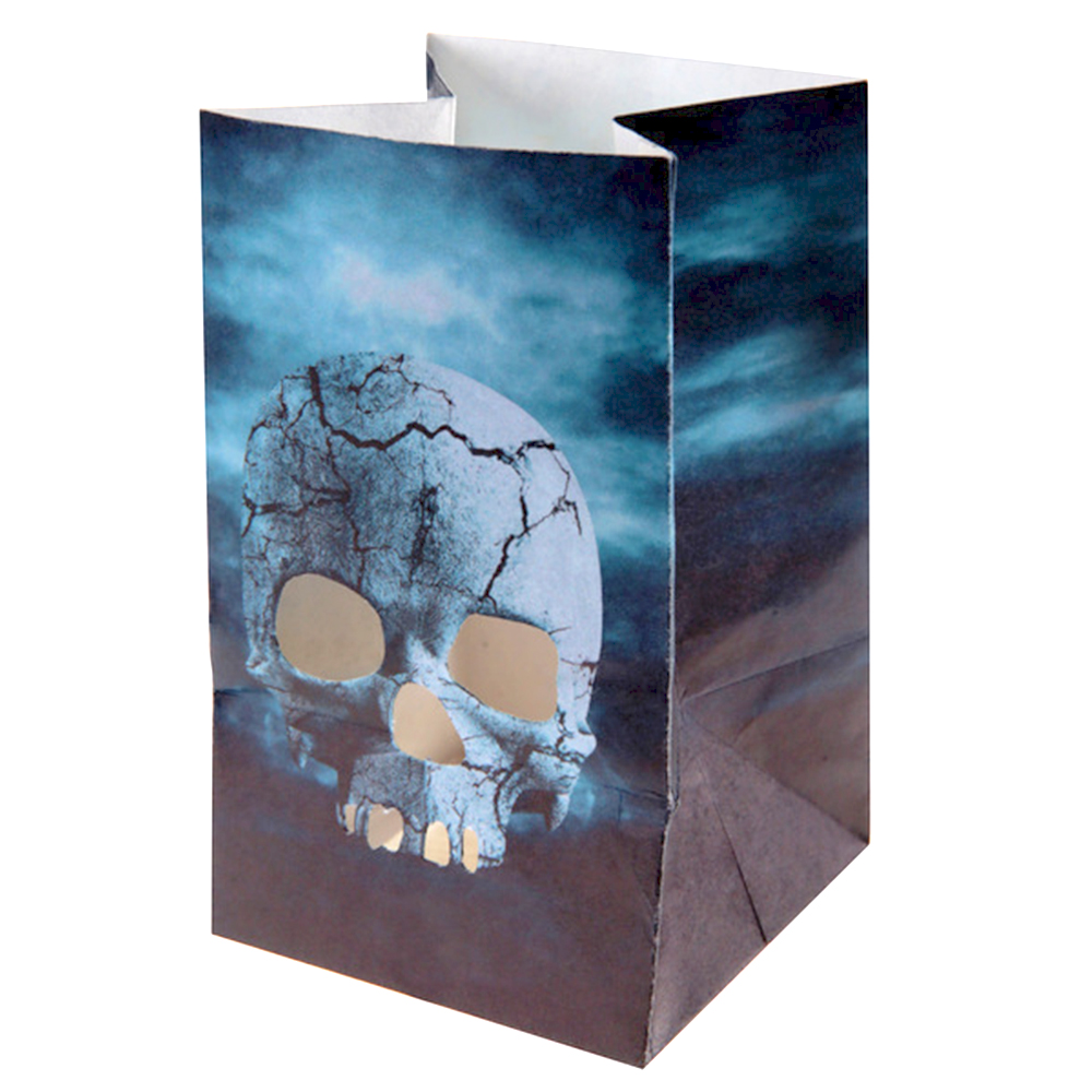 Lichttüten "Halloween Spuk" 6 x 10 cm (6 Stück) ABVERKAUF
