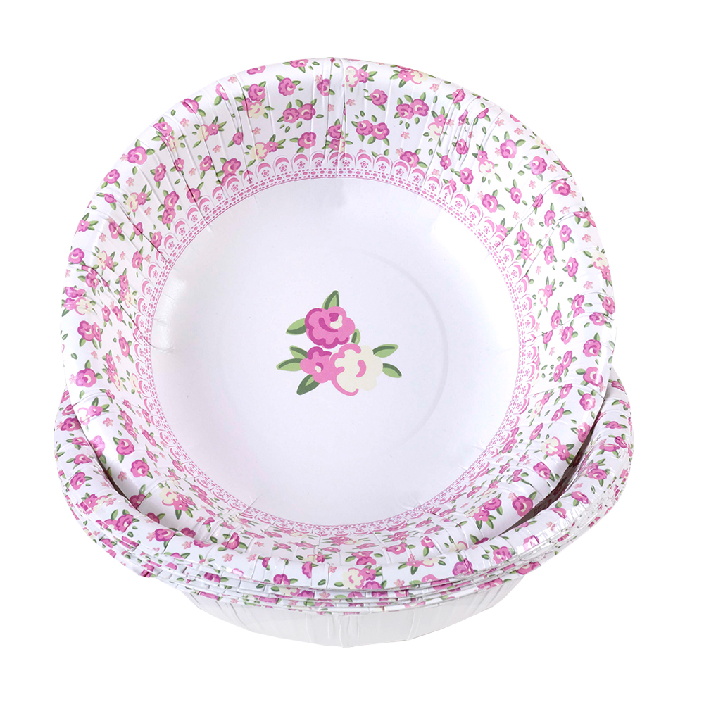 Partygeschirr "Frills & Spills" Pappschüssel (8 Stück) SALE