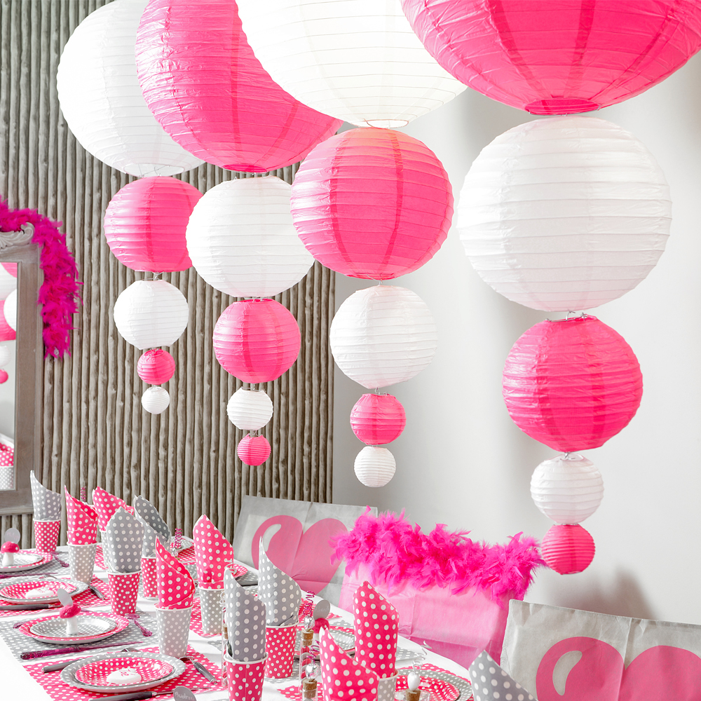 Laternen Colour Ø 50 cm (1 Stück) schwarz