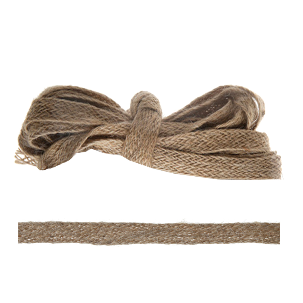 Dekoband "Jute natur" 10 mm x 5 m