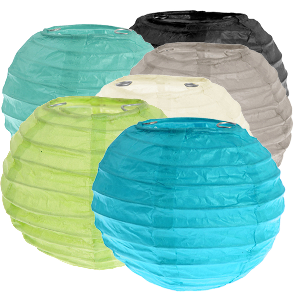 Laternen Colour Ø 50 cm (1 Stück) schwarz