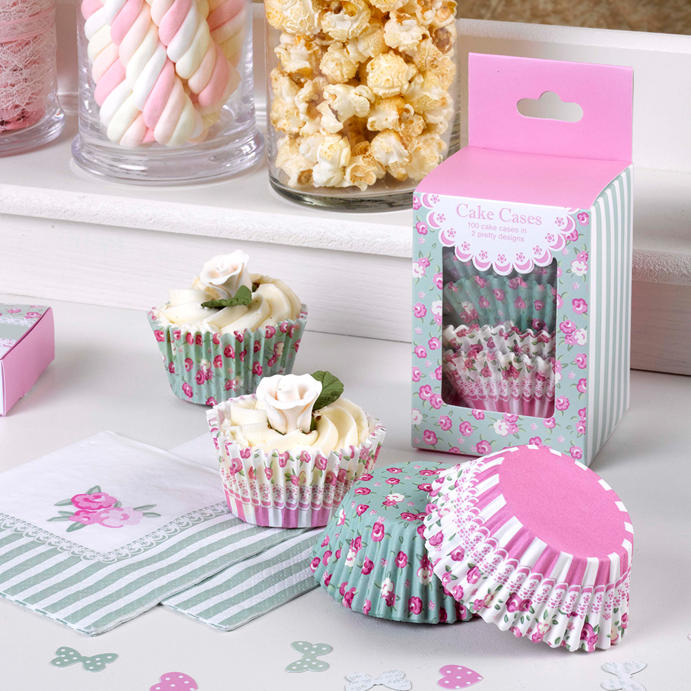 Cupcake "Frills & Spills " (100 Stück)