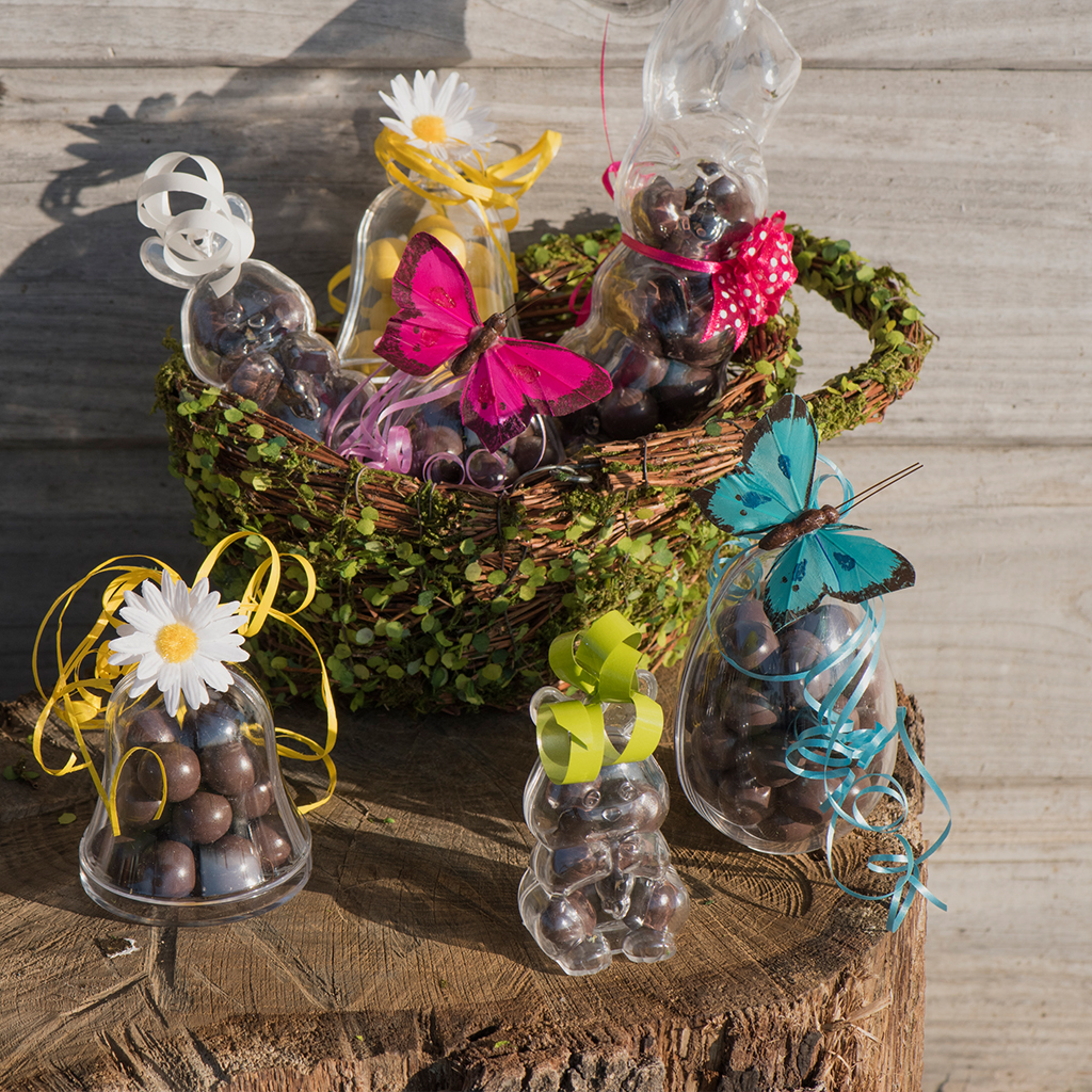 Acryl "kleiner Hase" Klar 3.7 x 9 cm ABVERKAUF