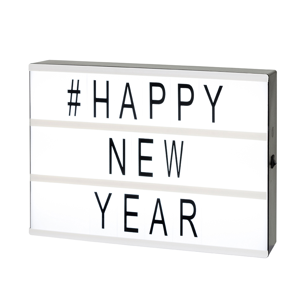 LED Leuchtkasten "Kreative Licht Box" 73 Kästchen ABVERKAUF