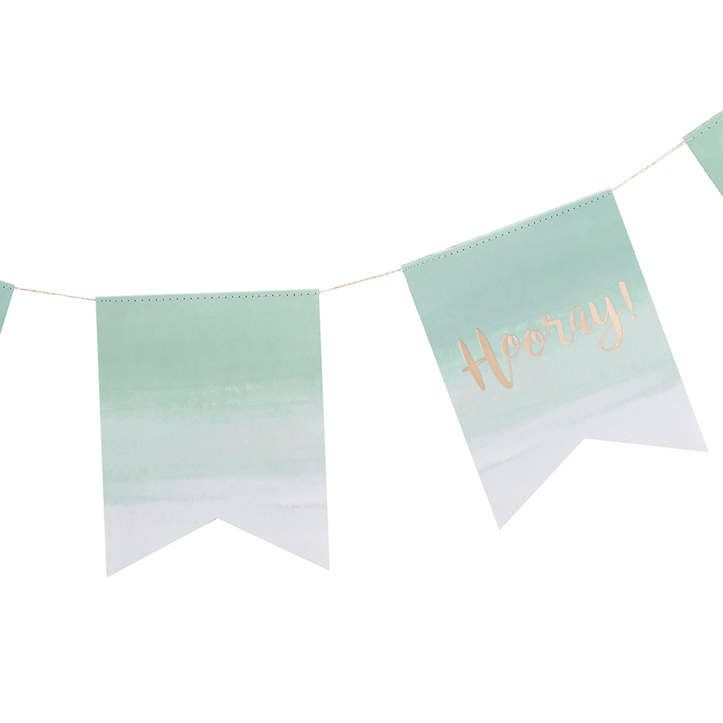 Girlande Ombre Mint "Pick & Mix" 3 m