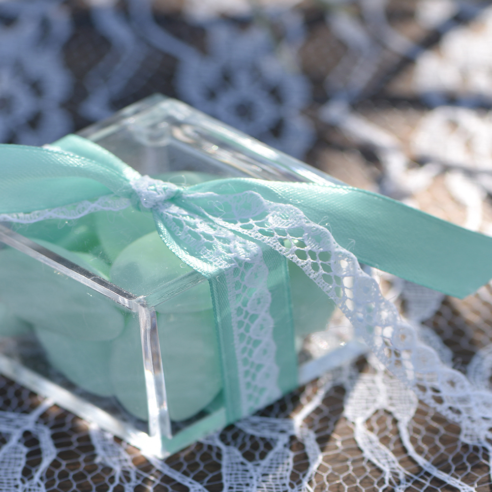 Dekoband "Spitze weiß" 10 mm x 5 m