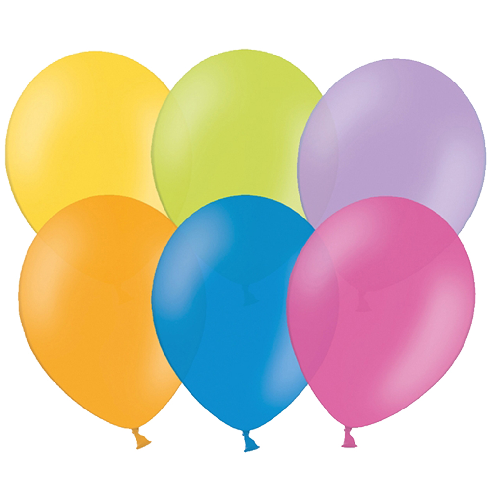 Latexballons Ø 30 cm "Pastell" (50 Stück) bunt