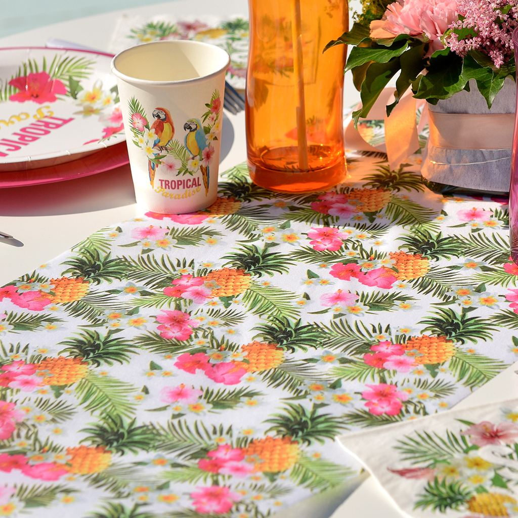 Tischläufer "Tropisch" 30 cm x 5 m