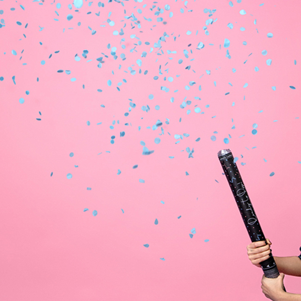 Konfetti Kanone Junge "Ready to Pop" 60 cm