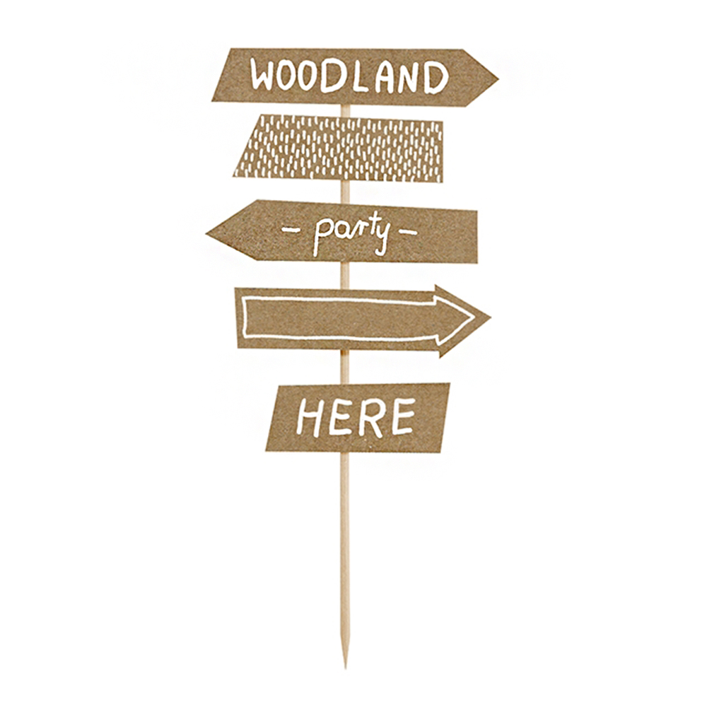 Tortendekoration "Woodland"