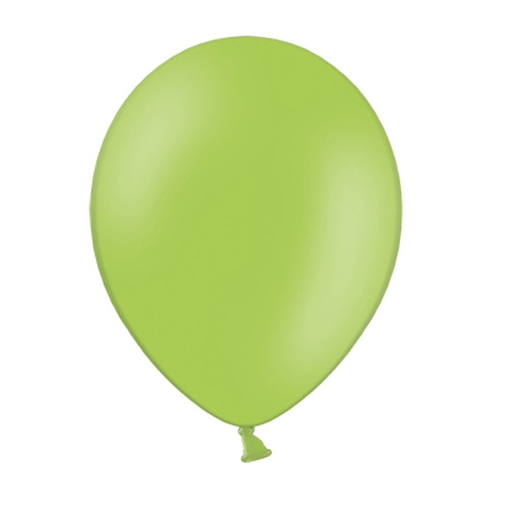 Latexballons "Pastell" Ø 23 cm (50 Stück) apfelgrün